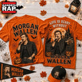 Life Is Scary Without Morgan Wallen Halloween 2026 3D Shirt , Music Trend Shirt