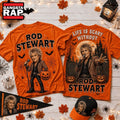 Life Is Scary Without Rod Stewart Halloween T Shirt , Music Trend Shirt