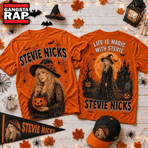 Life Is Scary Without Stevie Nicks Halloween 2026 3D Shirt , Music Trending 3D Shirt