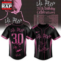 Lil Peep 30th Birthday Celebration Limited Edition Signature Black Baseball Jersey