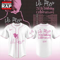 Lil Peep 30th Birthday Celebration Limited Edition Signature White Baseball Jersey