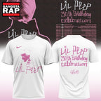 Lil Peep 30th Birthday Celebration Limited Edition Signature White Hoodie T-Shirt