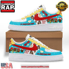 Lil Wayne Weezyana Fest 504 Limited Edition Air Force 1 Running Sneakers Shoes