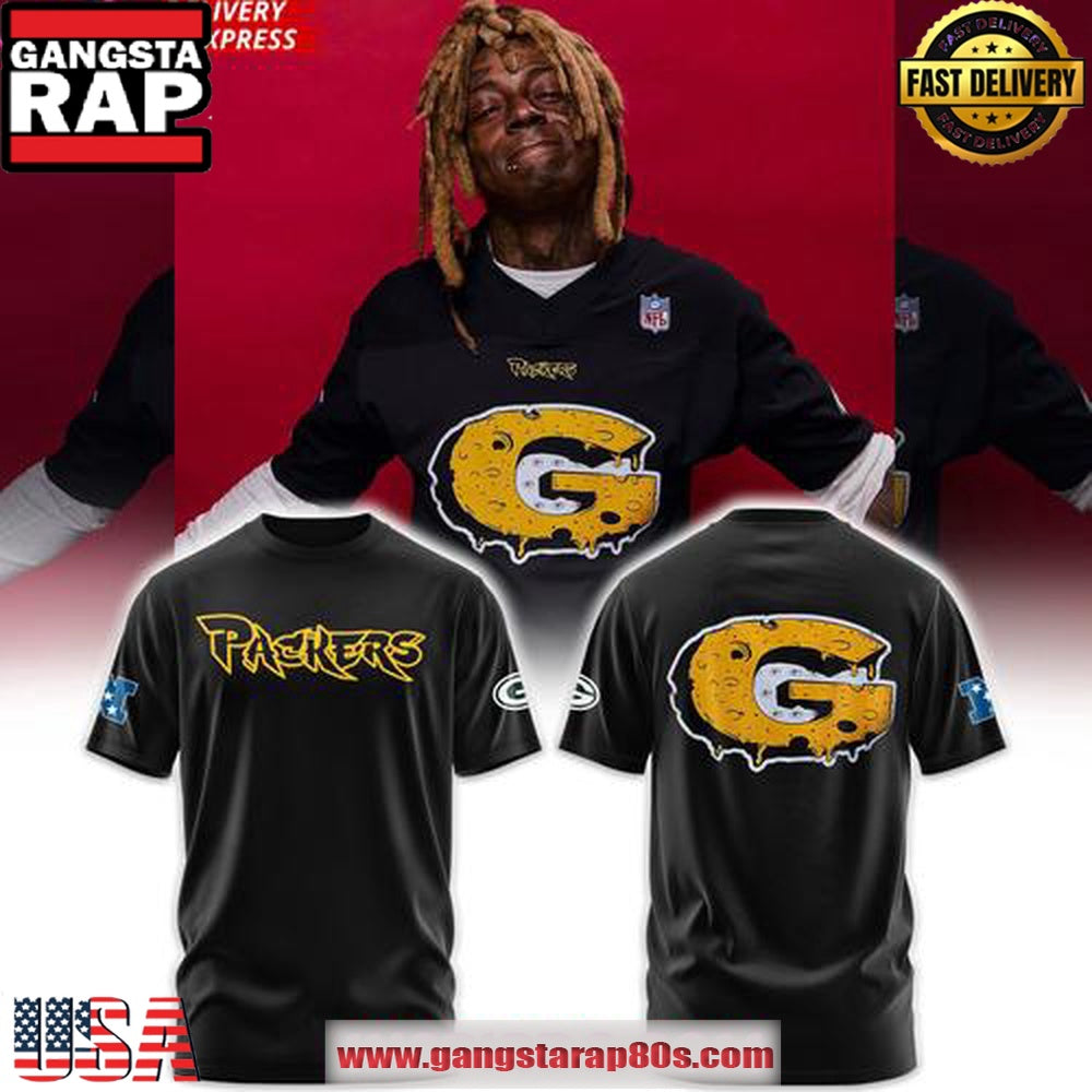 Lil Wayne x Mitchell & Ness x Packers Official Unisex T Shirt