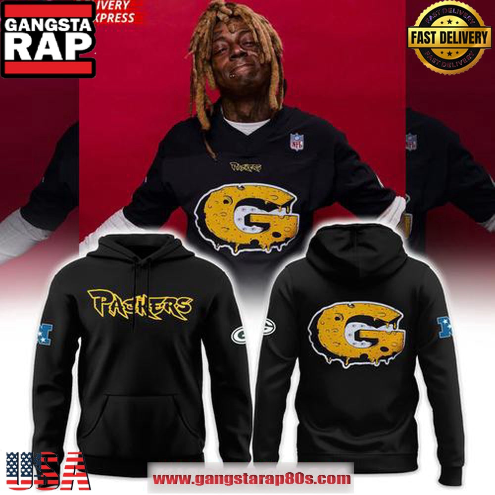 Lil Wayne x Mitchell & Ness x Packers Official Unisex Hoodie