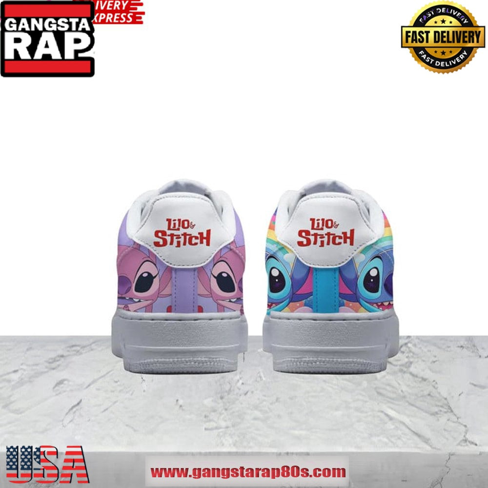 Lilo & Stitch Limited Edition Air Force 1 Sneakers Shoes