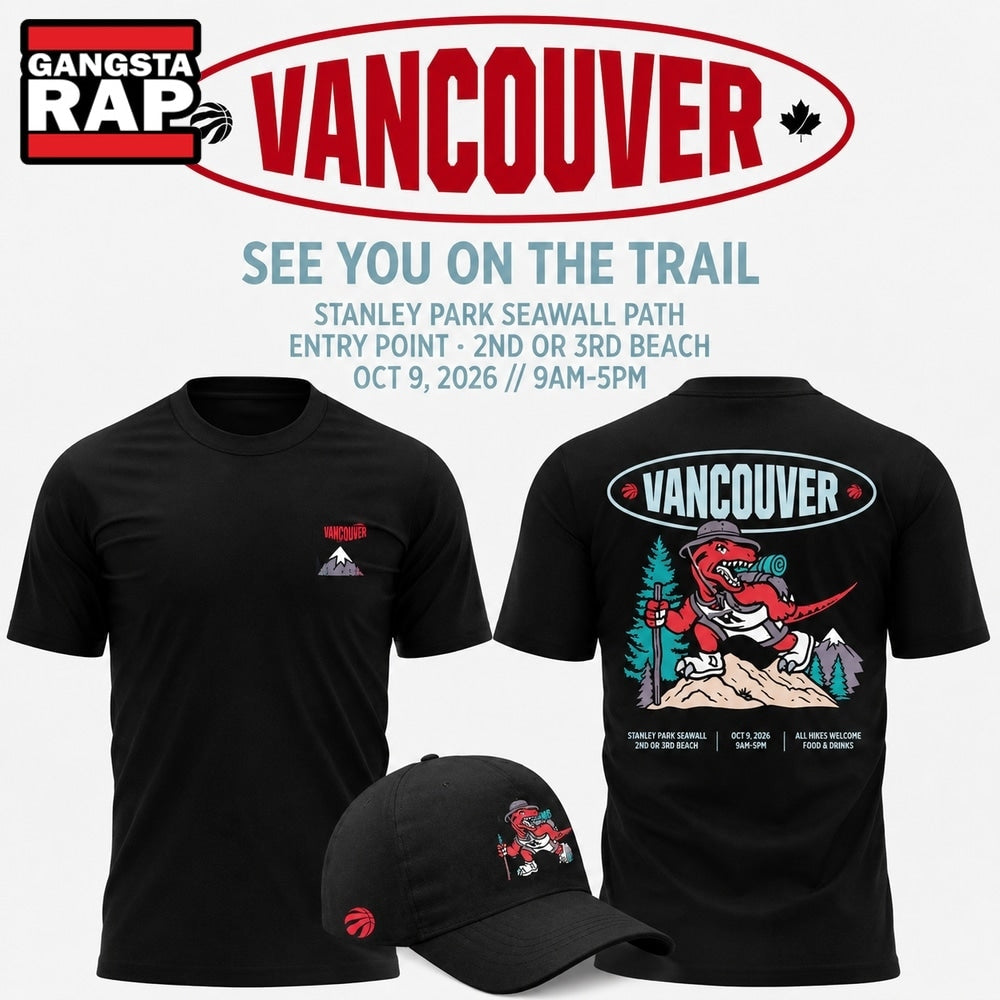 Limited Edition 2026 Toronto Raptors Vancouver Canada Games T Shirt