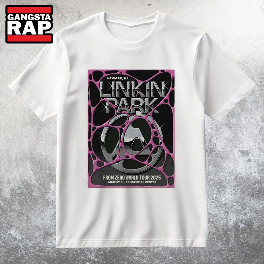 Linkin Park Aug 3 2025 In Newark NJ T Shirt