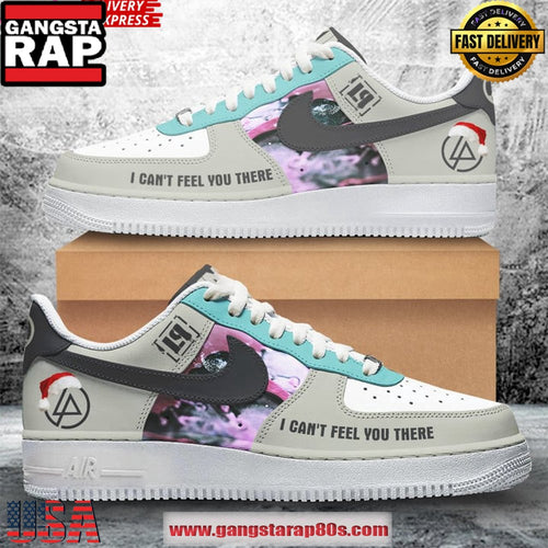 Linkin Park Christmas Limited Edition Air Force 1 Running Sneakers Shoes