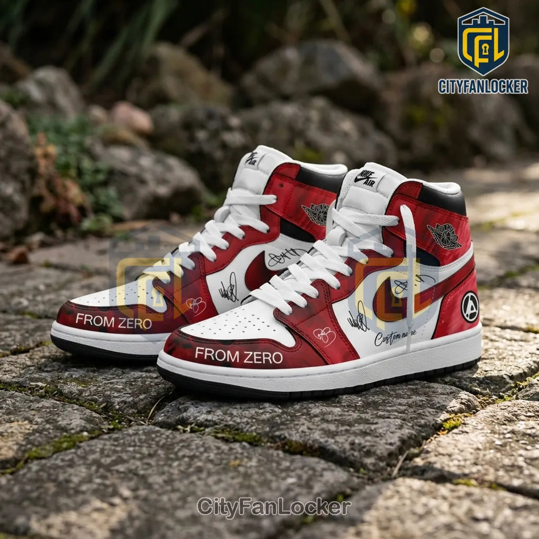 Linkin Park From Zero World Tour 2026 Limited Edition AJ1 Sneakers