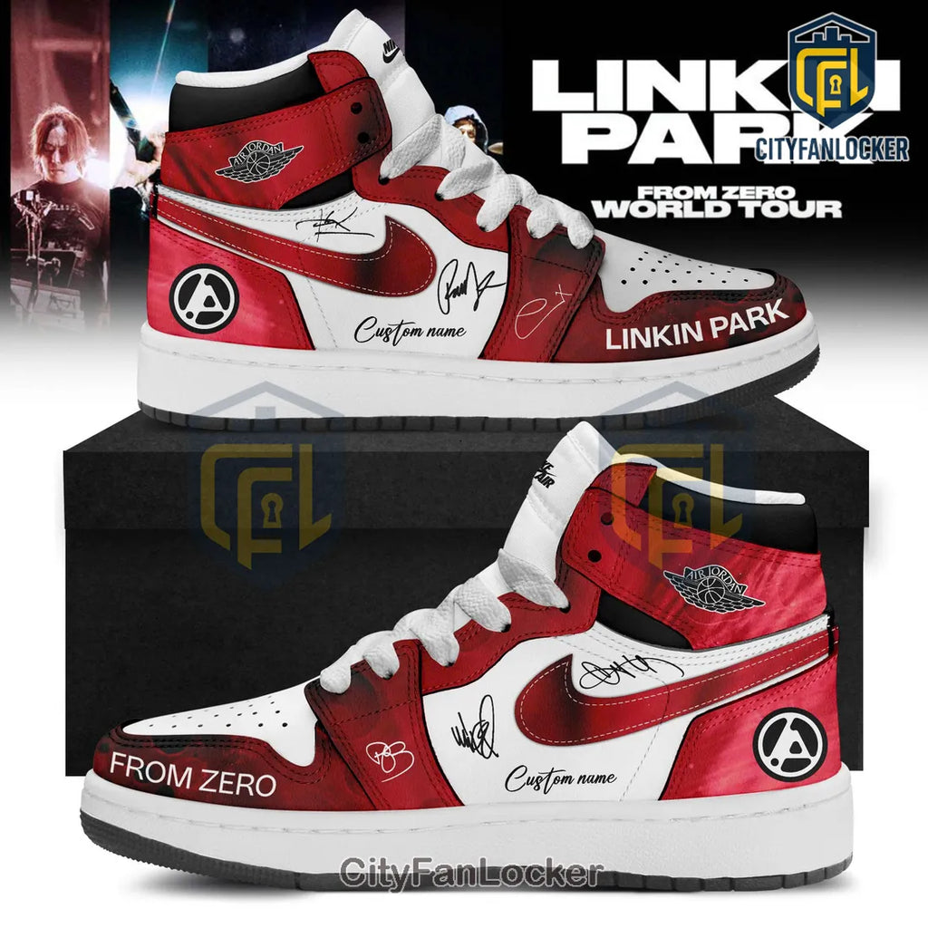 Linkin Park From Zero World Tour 2026 Limited Edition AJ1 Sneakers