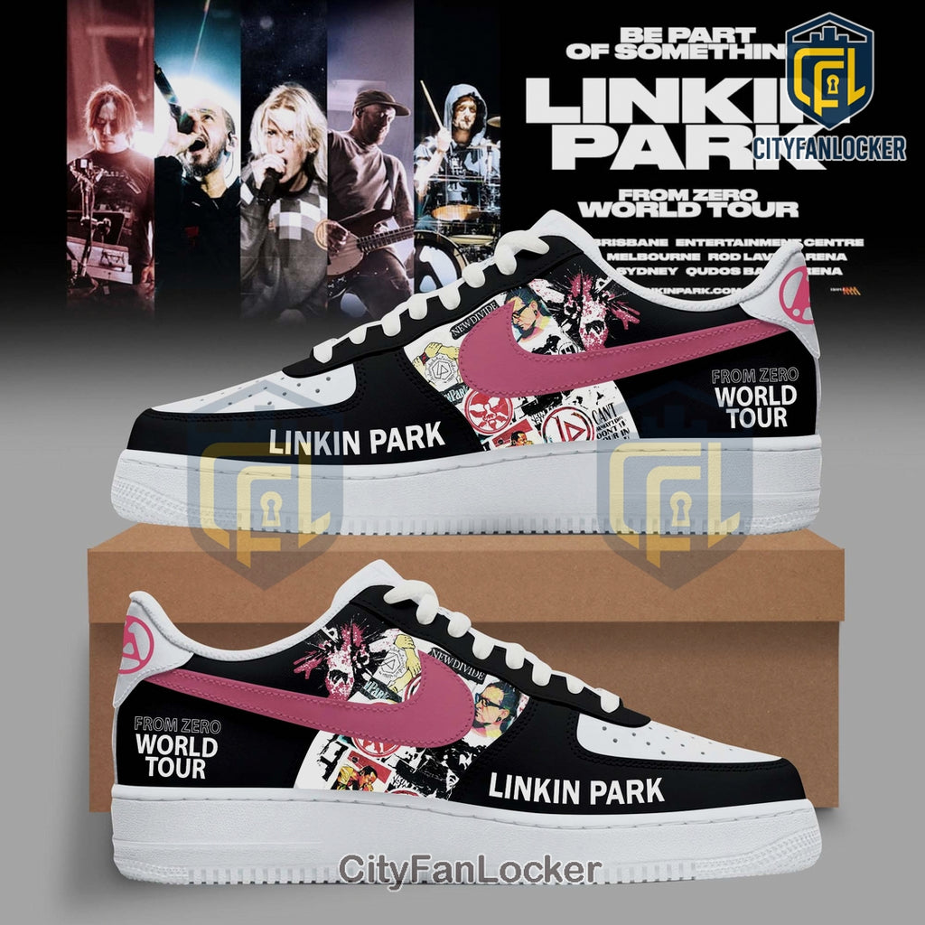 Linkin Park From Zero World Tour Custom Air Force 1 Sneakers