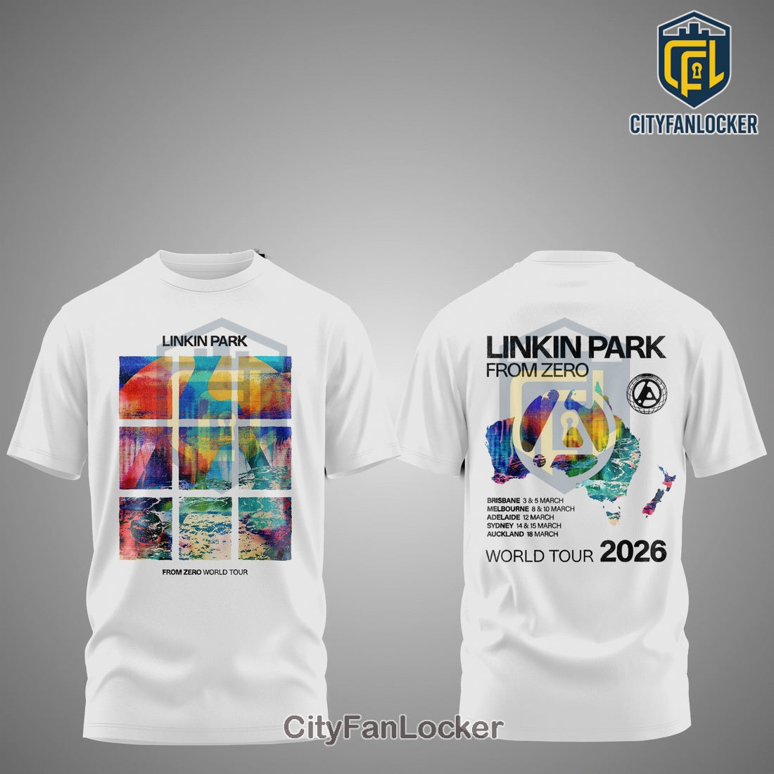 Linkin Park From Zero World Tour Official Band T-Shirt