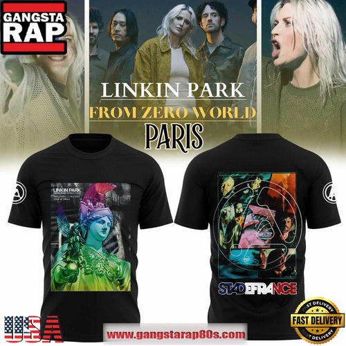 Linkin Park From Zero World Tour Stade de France Unisex T Shirt
