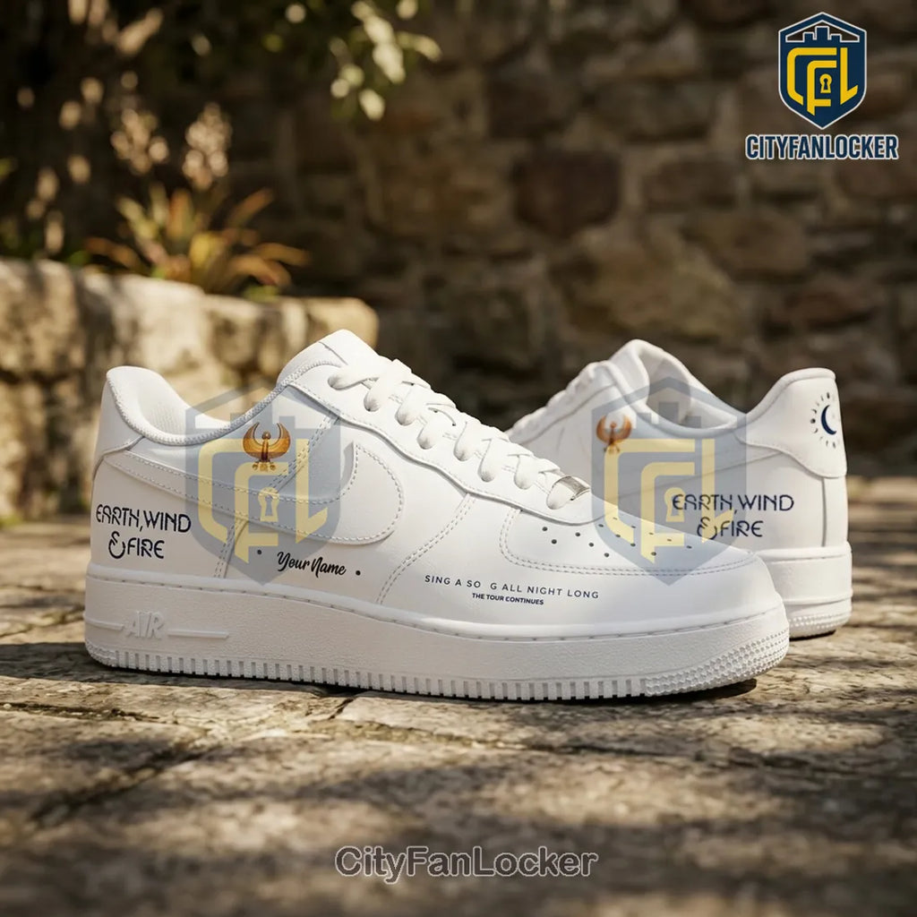 Lionel Richie x Earth Wind and Fire Sing A Song Tour Air Force 1 Sneakers
