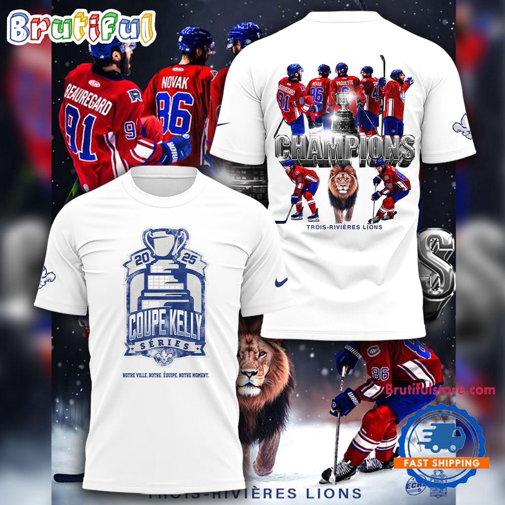 Trois-Rivieres Lions Champions 2025 Limited Edition T Shirt