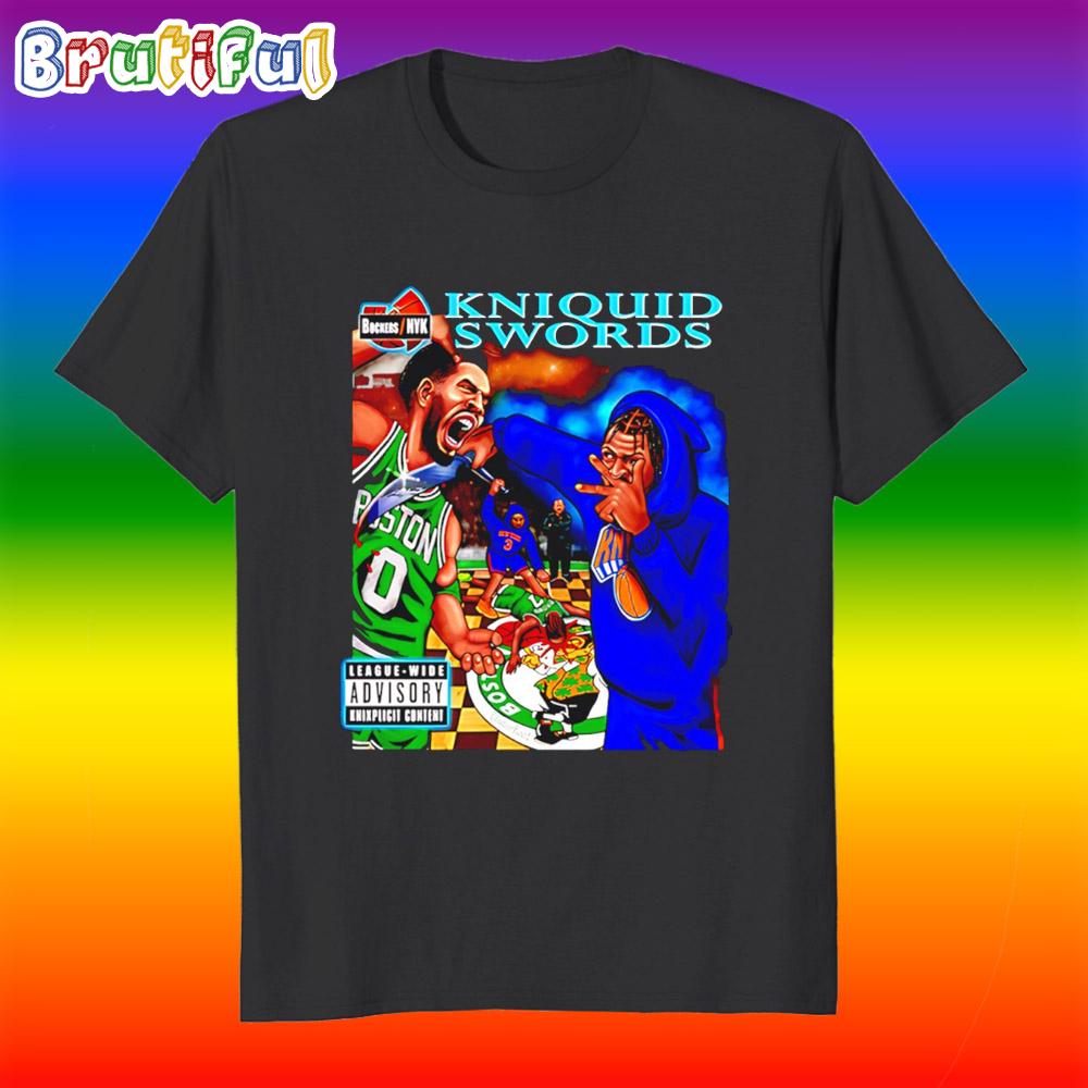 Liquid Swords Knicks vs Boston Celtics T Shirt