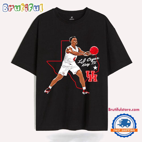 LJ Cryer Houston Cougars Hometown Hero T Shirt
