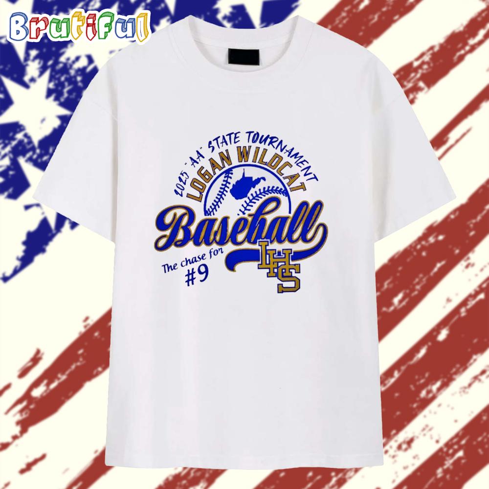 Logan Wildcat baseball 2025 AA State Tournament T Shirt