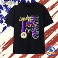 London Montgomery portrait ECU Pirate Football T Shirt