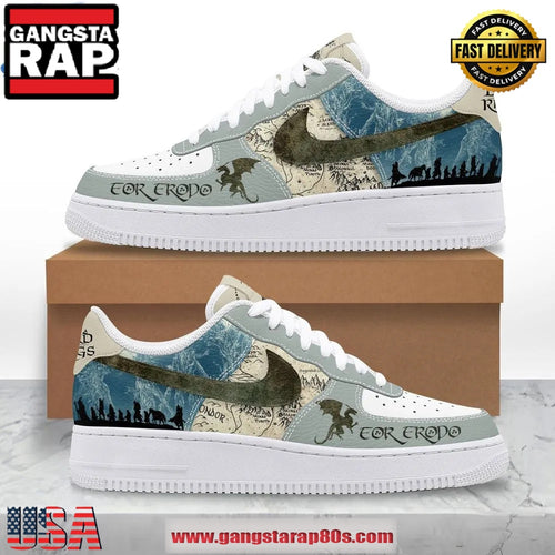 Lord Of The Rings For Frodo Limited Edition Air Force 1 Running Sneakers Shoes