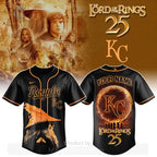 Lord of the Rings KC Royals Custom Ring of Power Baseball Jersey