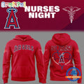 Los Angeles Angels Baseball NURSES NIGHT 2025 Hoodie Shirt