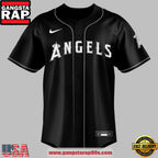 Los Angeles Angels Black Lights Out Limited Edition Baseball Jersey Shirt