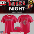 Los Angeles Angels Ducks Night 2025 Unique Custom Baseball Jersey Shirt