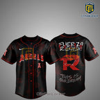 Los Angeles Angels Fuerza Regida This Is Our Dream Stadium Tour Jersey