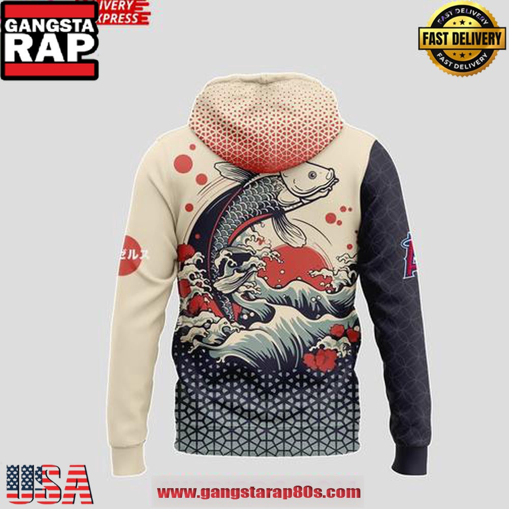 Los Angeles Angels Japanese Heritage Night 2025 Unisex Hoodie