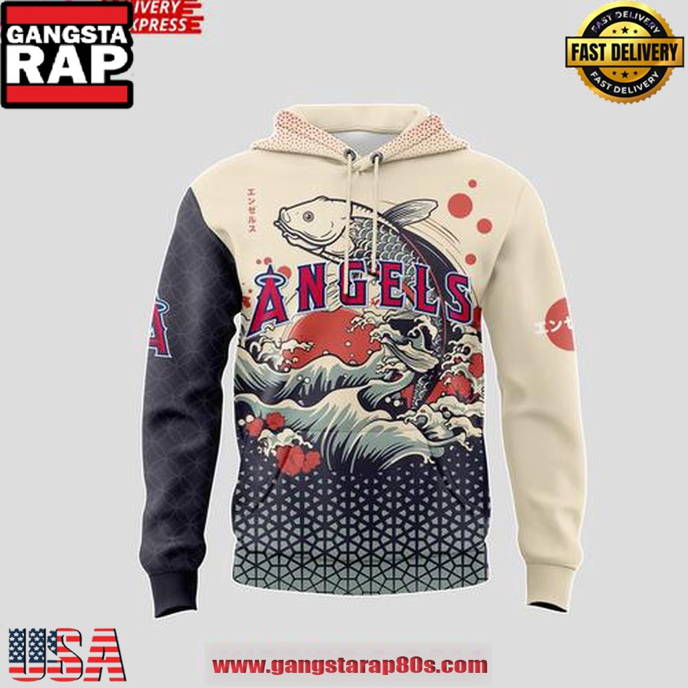 Los Angeles Angels Japanese Heritage Night 2025 Unisex Hoodie