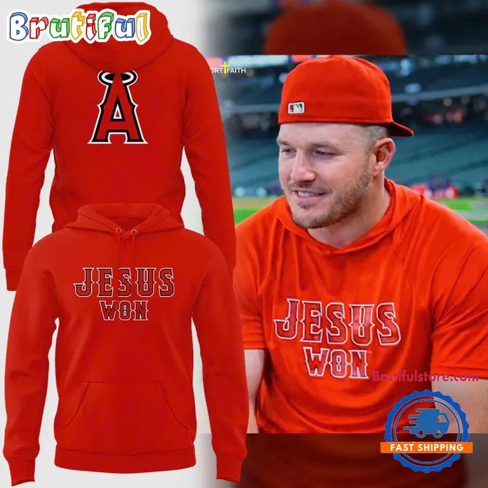 Los Angeles Angels Jesus Won 2026 Limited Edition Hoodie T-Shirt