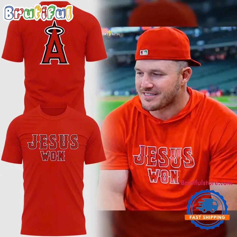 Los Angeles Angels Jesus Won 2026 Limited Edition Hoodie T-Shirt