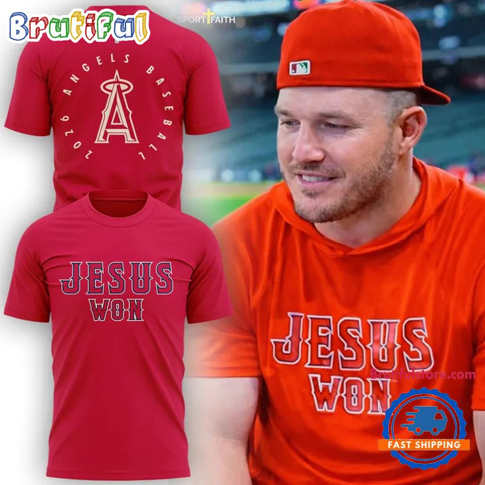 Los Angeles Angels Jesus Won 2026 Limited Edition Hoodie T-Shirt