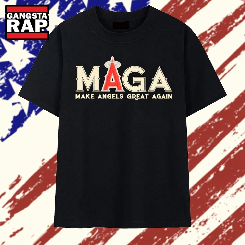 Los Angeles Angels Maga Make Angels Great Again T Shirt