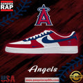 Los Angeles Baseball Nike Air Force 1 Sneakers Shoes Version
