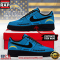 Los Angeles Chargers New 2026 Version NFL Custom Air Force 1 Running Sneakers Shoes