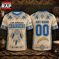 Los Angeles Chargers 2026 NFL Native American Heritage 3D Shirt, Football New Design Shirt