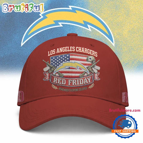 Los Angeles Chargers 2026 NFL RED Friday Classic Cap