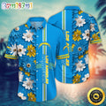 Los Angeles Chargers Hawaii Shirt Flower Sporty And Stylish