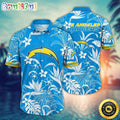 Los Angeles Chargers Hawaii Shirt Flower Vacation Mood Shirts