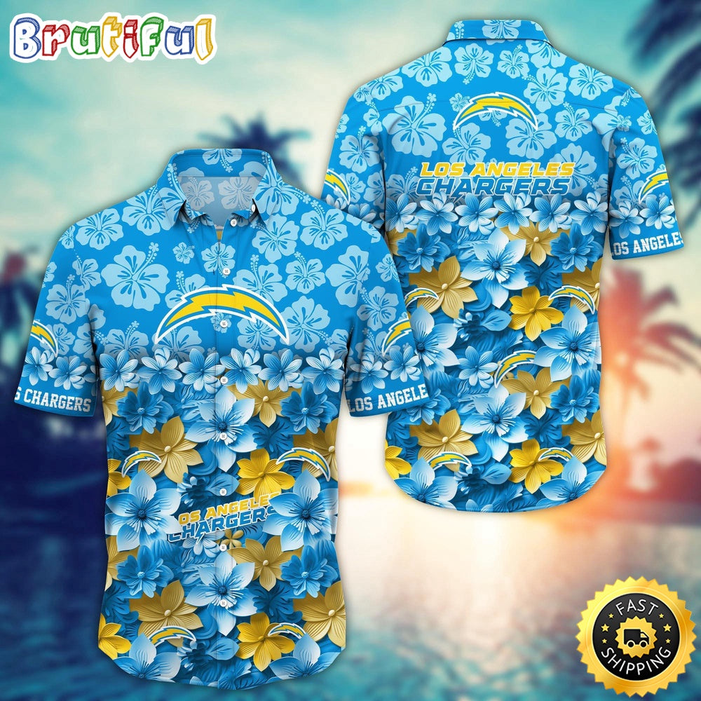 Los Angeles Chargers Hawaii Shirt Trending Summer For NFL Fans