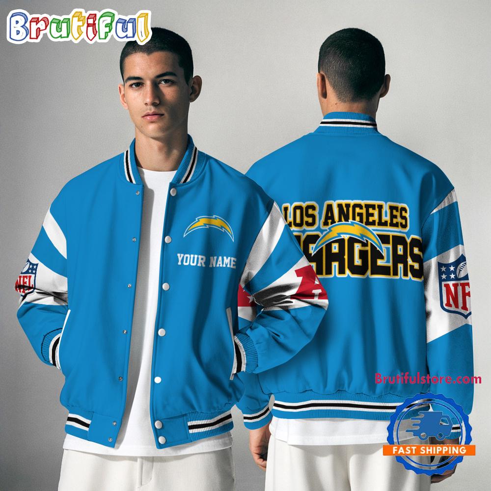 Los Angeles Chargers National Football Conference Unisex Baseball Jacket