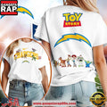 Los Angeles Chargers NFL x Toy Story New Design Women 3D Shirt