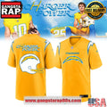 Los Angeles Chargers Power Special Custom Football Jersey