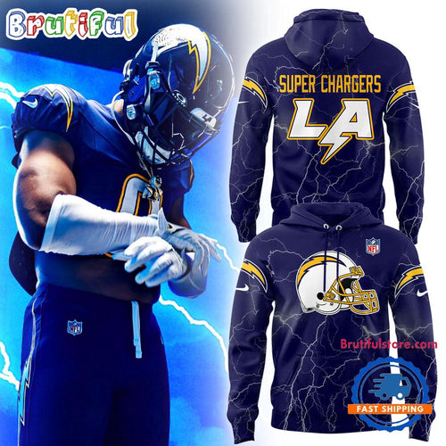 Los Angeles Chargers Release New Alternate Uniforms for 2026 New Design Hoodie