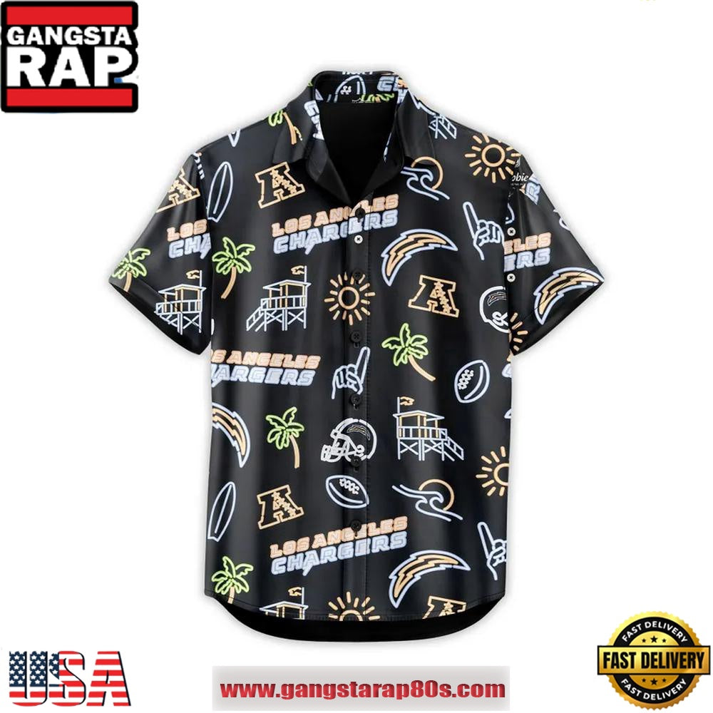 Los Angeles Chargers Summer Limited Edition Hot Summer Hawaiian Shirt
