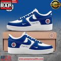 Los Angeles Clippers Custom Air Force 1 Running Sneakers Shoes