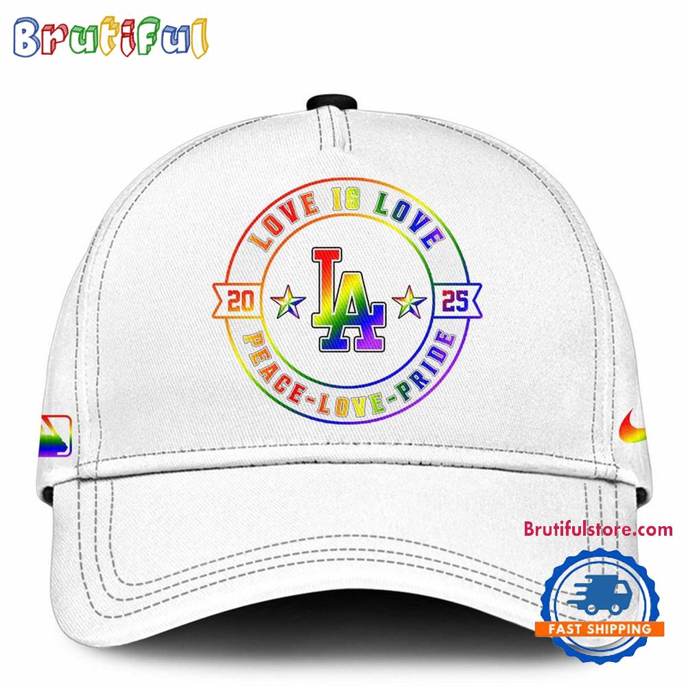 Los Angeles Dodgers 2025 Happy Pride Month Limited Edition Baseball Cap